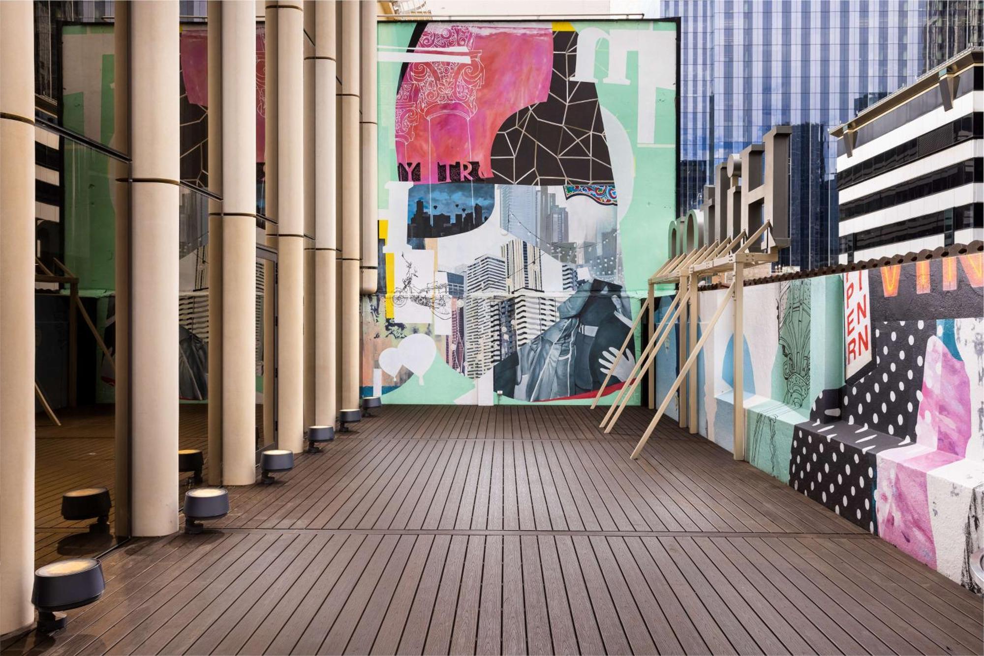 Hilton Melbourne Little Queen Street Zewnętrze zdjęcie The interior of the gallery